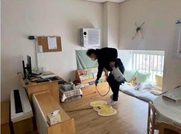 세종학교지원본부, 147개교 대상 ‘교사 내 소독’ 연중 실시