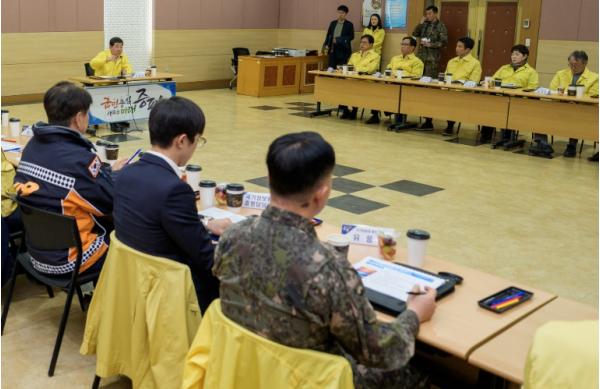 증평군, 지역 통합방위 태세 점검