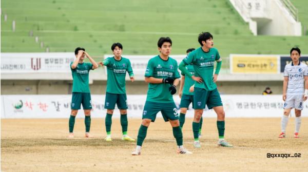 제천시민축구단, 창단 첫 골 기록하며 1대1 무승부