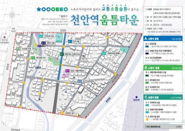 천안시, 국토부 ‘노후주거지정비 지원사업’ 공모 도전…성정지구 정비