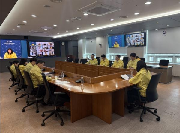 외교부, 중동 진출 기업 주재원 등 우리 국민 안전 확보 관련 재외국민보호대책본부 회의 개최