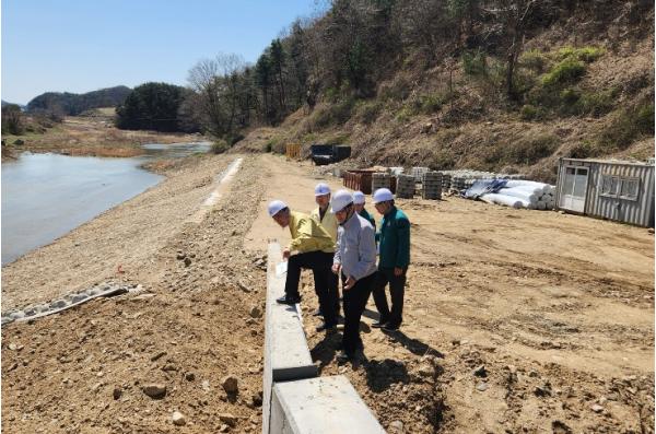 경북도, 하천사업 안전·재정 점검 강화…우수기 대비 현장점검 실시