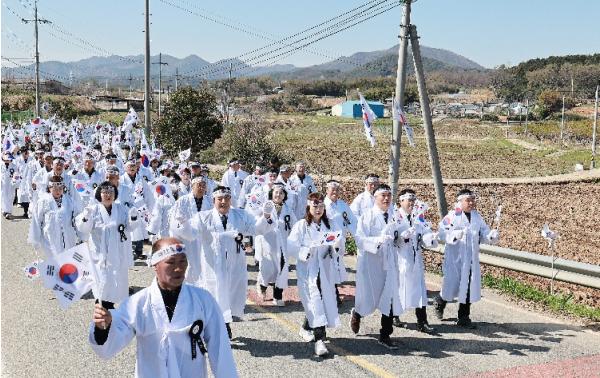 함평군, 107주기 4·8 만세운동 추모식 및 재현행사 성료