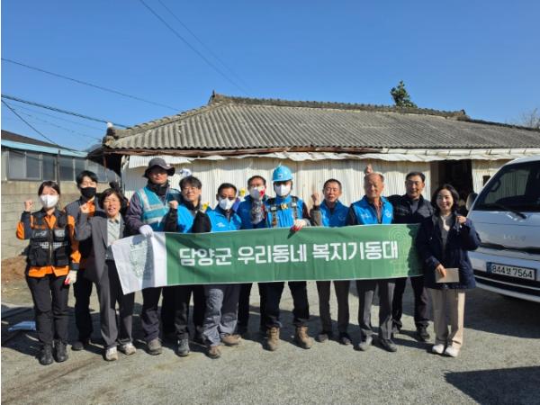 담양군, ‘우리동네 복지기동대’ 현장 활동… 이웃 어려움 해결