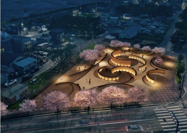 화성시 '2026 전곡항 1090 플린스(Plinth) 퍼블릭아트 프로젝트' 당선작에 아자예 어소시에이츠의 ‘연흔(漣痕)’ 선정