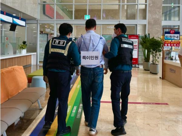 예산군, 상반기 특이민원 발생 대비 모의훈련 실시