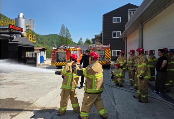 경남소방-자체소방대 ‘민관 협력’ 초기 대응 체계 강화 특별교육 실시 기사 이미지