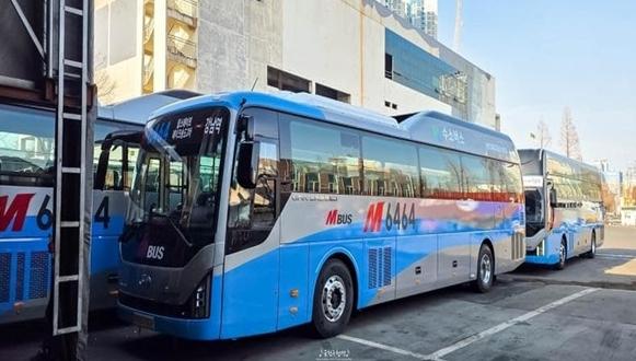 인천시, 송도~강남 광역급행버스 M6464번 증차 운행