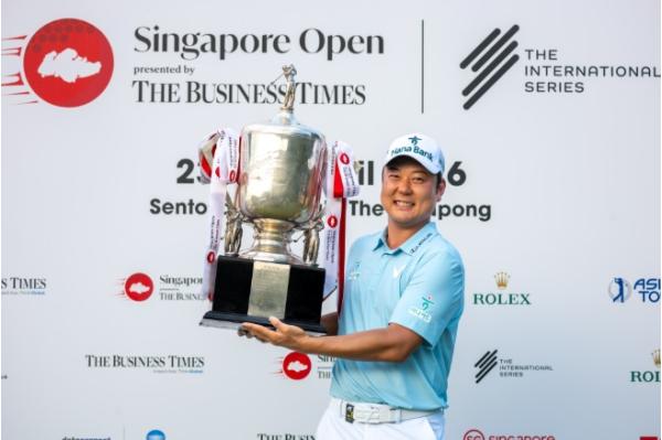 함정우, 인터내셔널 시리즈 ‘싱가포르 오픈’ 와이어 투 와이어 우승 달성, 7월 ‘디오픈 챔피언십’ 출전권도 획득